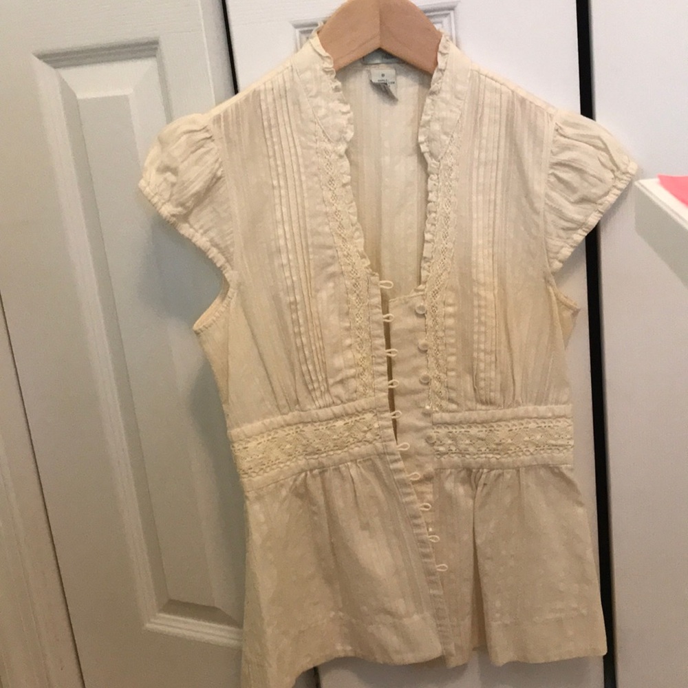 Cotton blouse purchased at Anthropologie